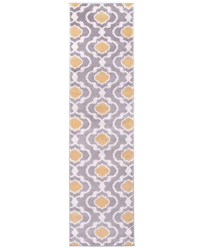 Main Street Rugs Alba ALB310 2' x 10' Runner Area Rug