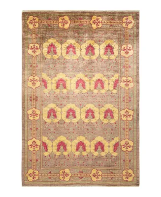 Adorn Hand Woven Rugs Arts and Crafts M1647 6'1" x 8'9" Area Rug