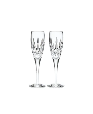 Lismore Nouveau Champagne Flute 7 Oz, Set of 2