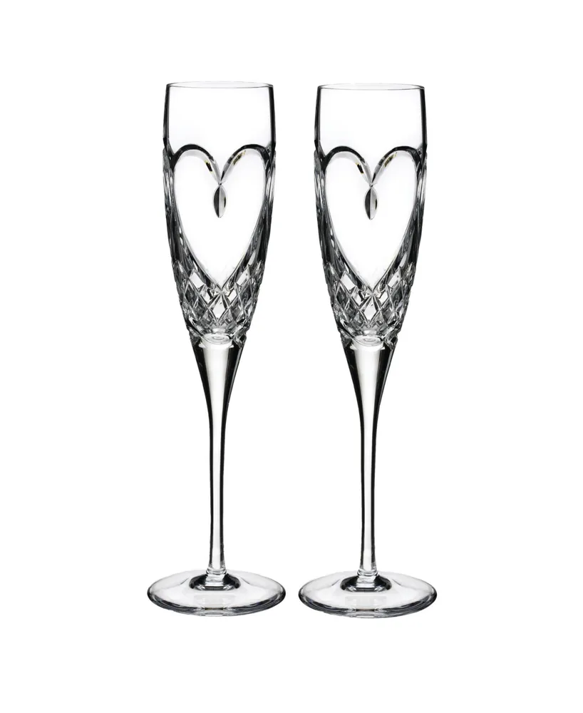 Waterford True Love Toasting Flute, Set of 2