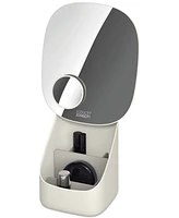 Joseph Joseph Viva Pedestal Mirror with Cosmetic Organizer