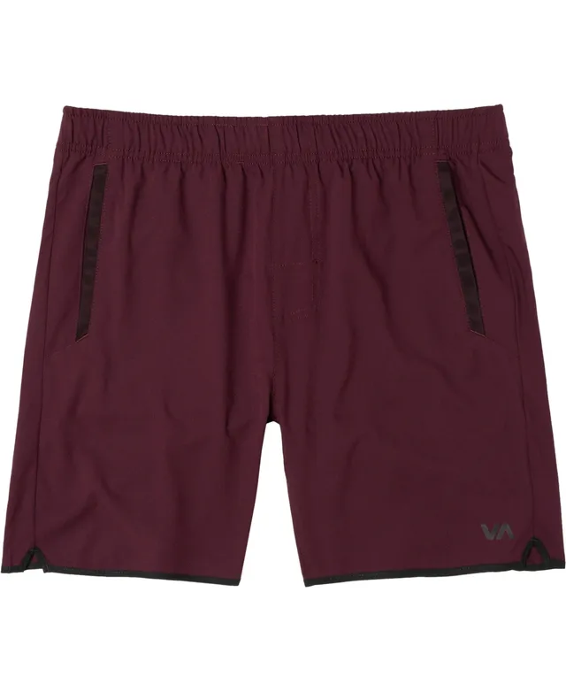 Rvca Men's Active Performance Yogger Iv 17 Shorts with an Elastic