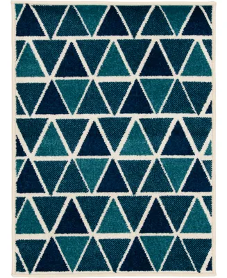 Closeout! Portland Textiles Loggia Isoscelle 3'3" x 5'3" Outdoor Area Rug