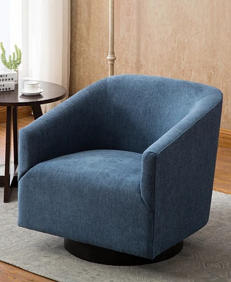 Geneva Wood Base Swivel Chair