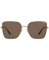 Vogue Eyewear Women's Sunglasses, VO4199S 58 - Gold