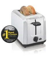 Hamilton Beach Brushed Stainless Steel 2-Slice Toaster