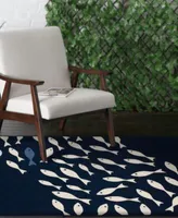 Northern Weavers Vera Swimming Fish Area Rugs