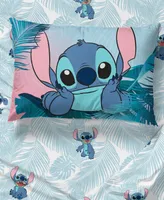 Lilo and Stitch Floral Fun Twin Sheet Set, 4 Pieces