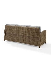 Bradenton Outdoor Wicker Sofa