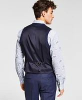 Bar Iii Men's Slim-Fit Wool Suit Vest, Created for Macy's