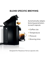 Nespresso Vertuo Plus Deluxe Coffee and Espresso Machine by De'Longhi in Black