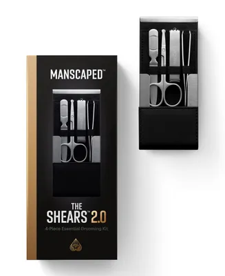 Manscaped Shears 2.0 Luxury 4-Pc. Nail Grooming Kit with Case