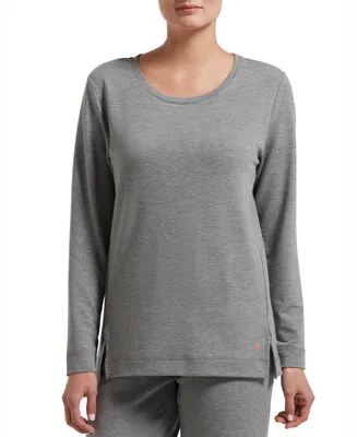 Hue Solid Long Sleeve Lounge T-Shirt