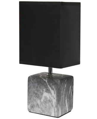Simple Designs Petite Table Lamp with Shade