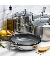 GreenPan Chatham Stainless Ceramic Nonstick 12-Pc. Cookware Set