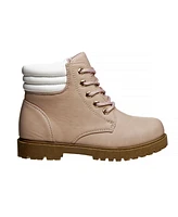 Rugged Bear Big Girls Lace-Up Casual Boots