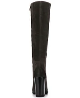 Kenneth Cole New York Women's Justin 2.0 Lug Sole Tall Knee High Boots