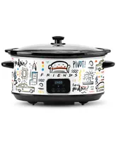 Friends 7-Qt Oval Slow Cooker