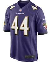 Men's Marlon Humphrey Purple Baltimore Ravens Game Team Jersey