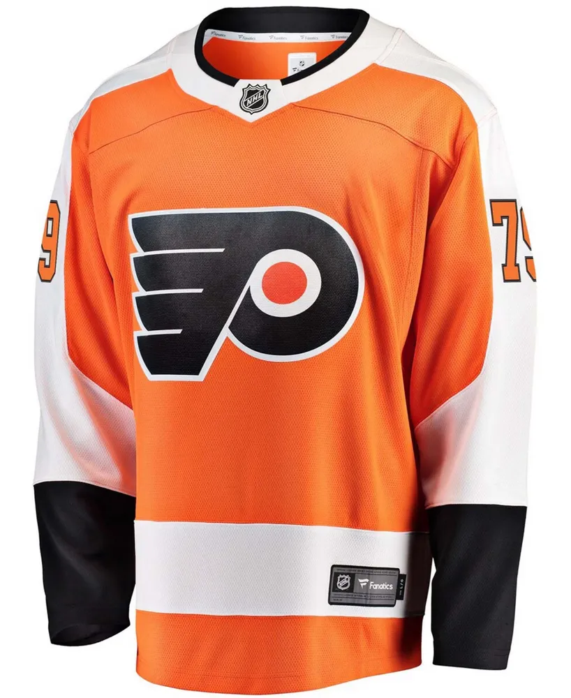 Fanatics Men's Carter Hart Orange Philadelphia Flyers Home Premier Breakaway Player Jersey