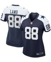 Women's CeeDee Lamb Navy Dallas Cowboys Alternate Game Team Jersey