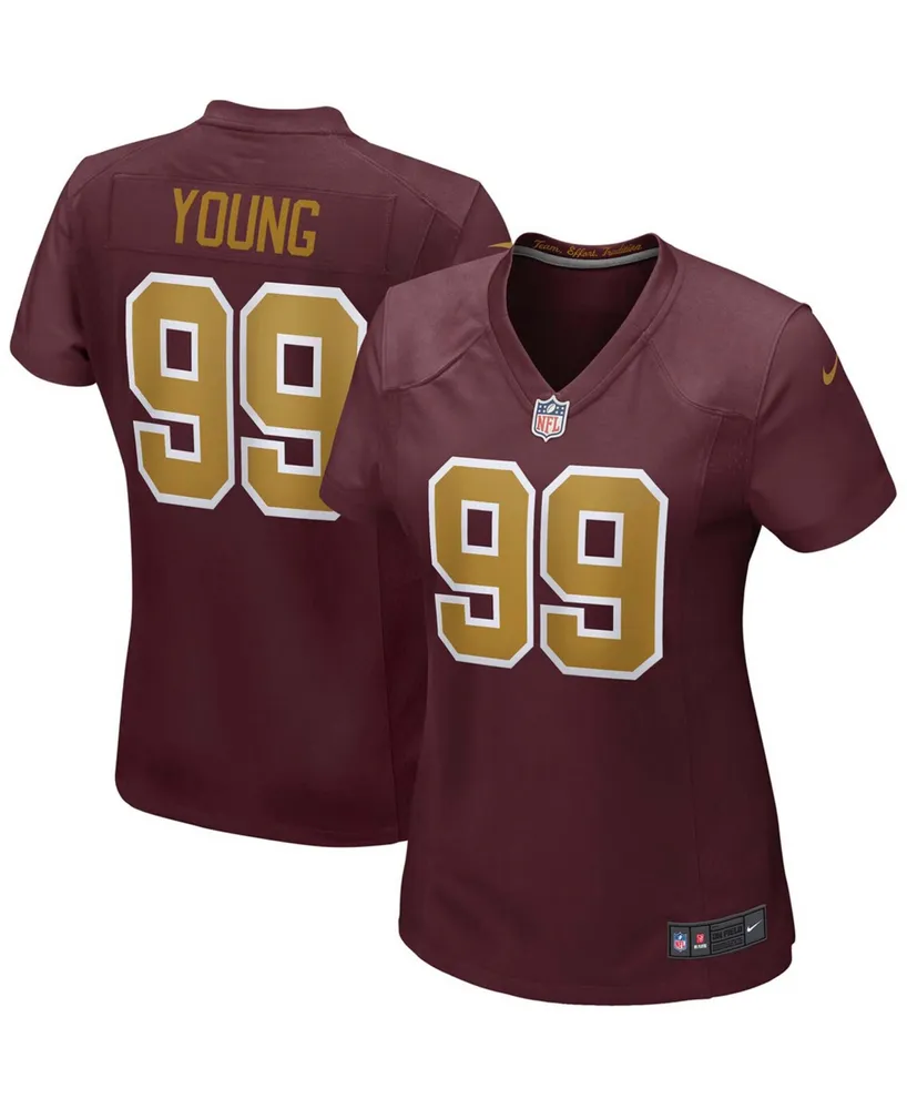 Men's Nike Chase Young Burgundy Washington Football Team Alternate Game  Jersey