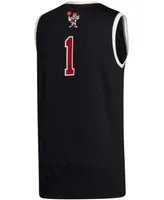 Men's #1 Black Nebraska Huskers Swingman Jersey