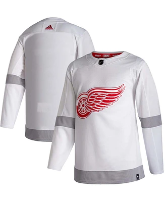 Men's White Detroit Red Wings 2020/21 Reverse Retro Authentic Jersey