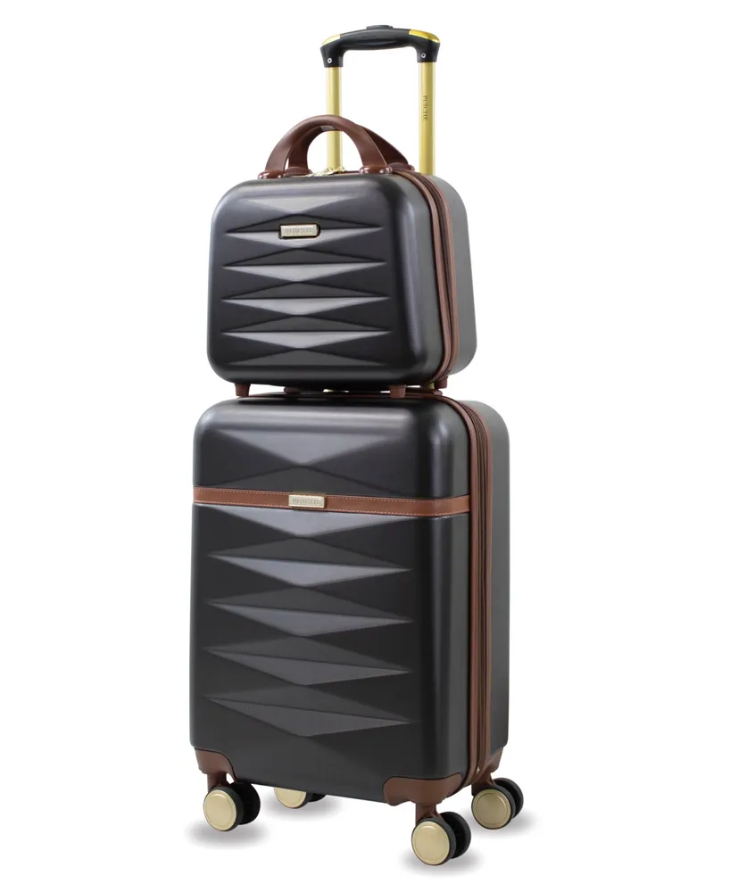 Jewel Carry-on Cosmetic Luggage, Set of 2