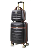 Jewel Carry-on Cosmetic Luggage, Set of 2