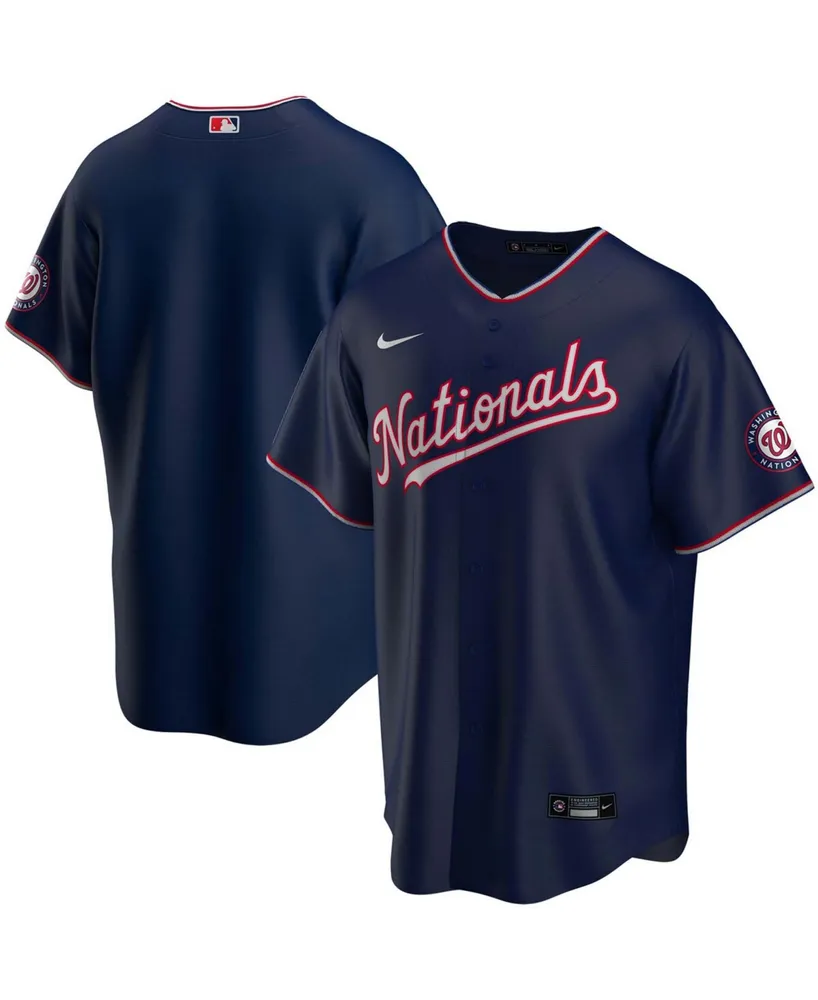 Men's Washington Nationals Nike Navy Alternate Replica Team Jersey