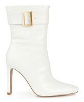 Journee Collection Women's Elanie Croc Booties