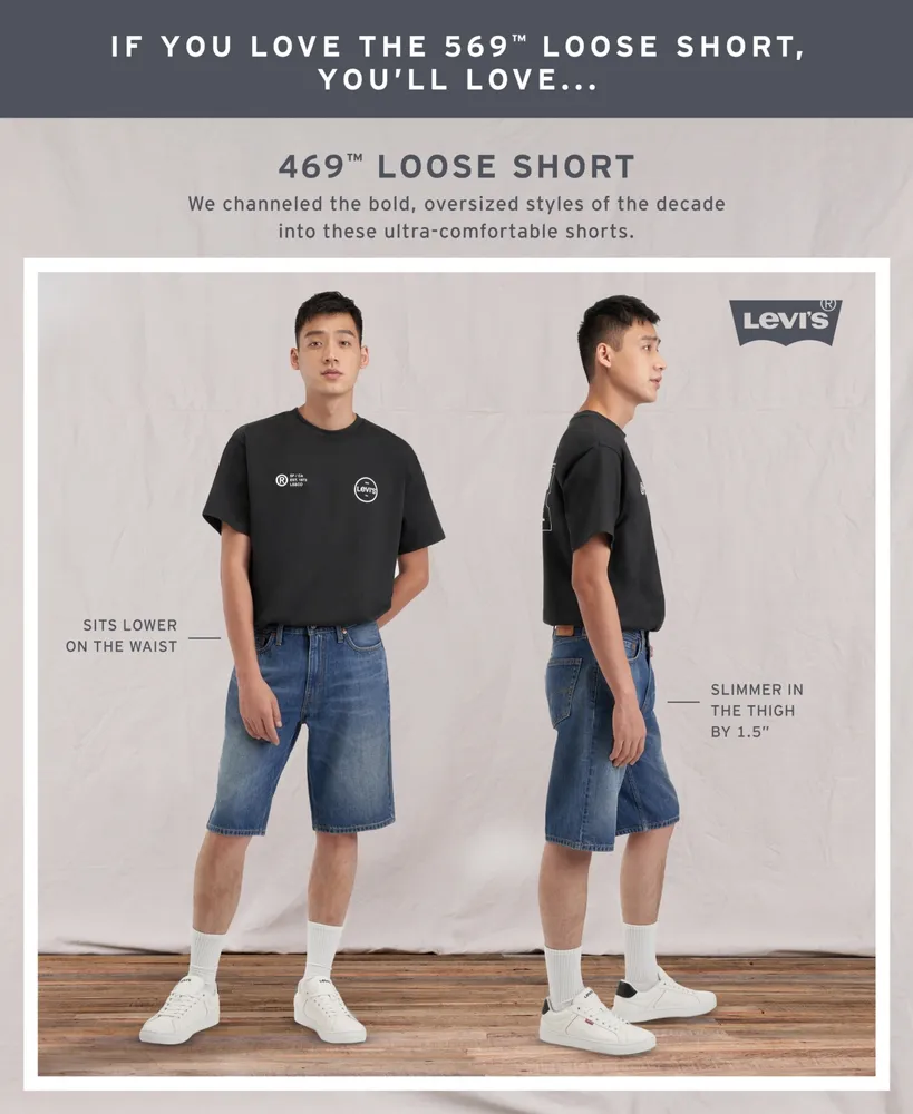 Levi's Men's 469 Loose 12" Jean Shorts