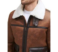 Levi's Men's Faux Shearling Shortie Rancher Jacket