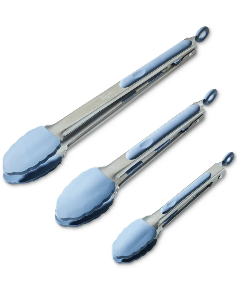 Martha Stewart Stainless Steel 2-pc. Tongs Set, Color: St Steel