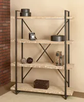 Wood Industrial Shelving Unit