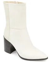 Journee Collection Women's Sharlie Two-Tone Booties