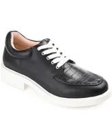 Journee Collection Women's Aliah Lace Up Oxfords