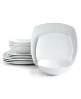 over&back Monterey 12 Piece Dinnerware set, Service for 4