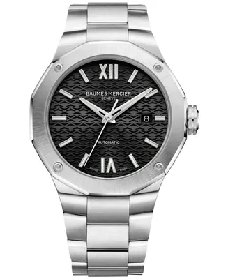 Baume & Mercier Men's Swiss Automatic Stainless Steel Bracelet Watch 42mm