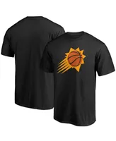 Men's Big and Tall Black Phoenix Suns Primary Team Logo T-shirt