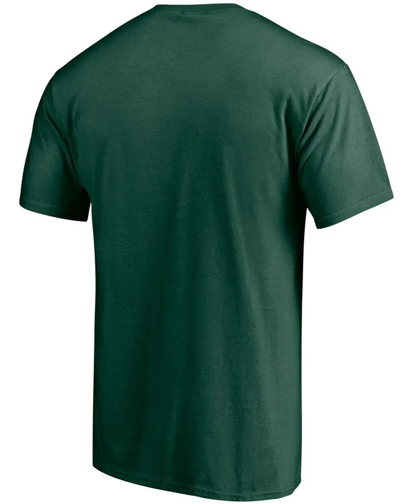 Men's Hunter Green Milwaukee Bucks Post Up Hometown Collection T-shirt