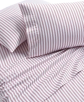 Charter Club 550 Thread Count Holiday Cotton 4-Pc. Sheet Set, Full, Exclusively at Macy's