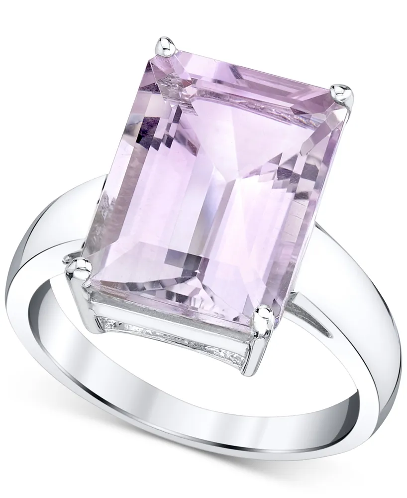 Pink Amethyst Statement Ring (6-7/8 ct. t.w.) in Sterling Silver