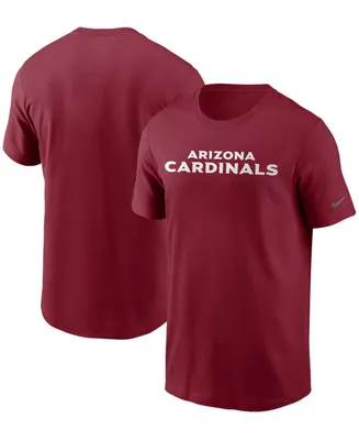 Men's Cardinal Arizona Cardinals Team Wordmark T-shirt