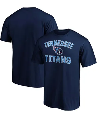 Men's Navy Tennessee Titans Victory Arch T-shirt