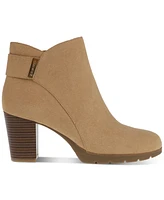 Anne Klein Rina Stacked Heel Dress Booties