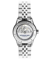 Raymond Weil Men's Swiss Automatic Freelancer Stainless Steel Bracelet Watch 42mm