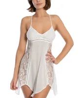 Linea Donatella Flower Child Sheer Lace Chemise Lingerie Nightgown