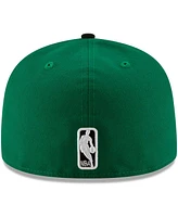 New Era Men's Boston Celtics Official Team Color 2Tone 59FIFTY Fitted Hat